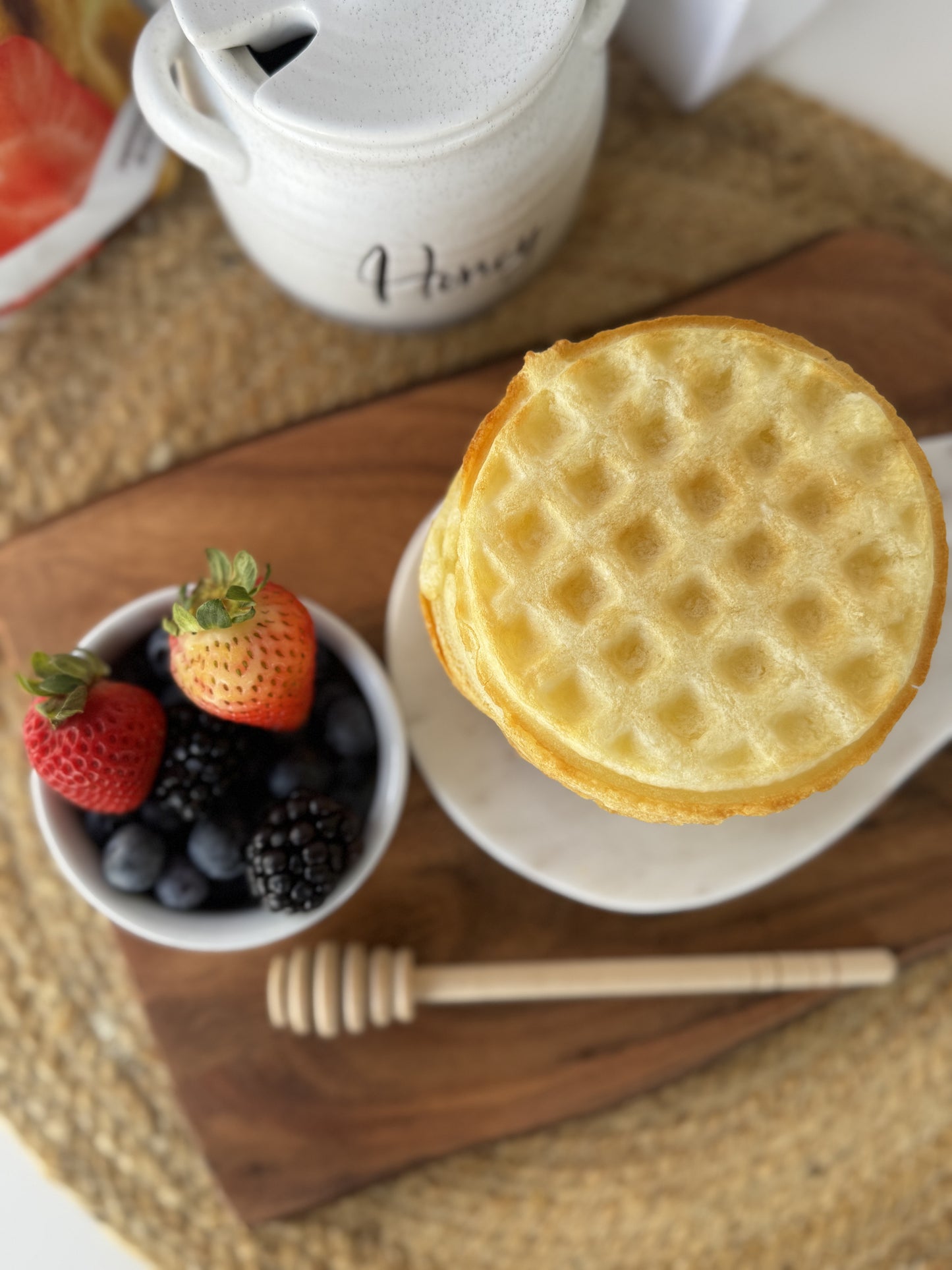 Waffles (Frozen Yuca-Cassava Waffles)
