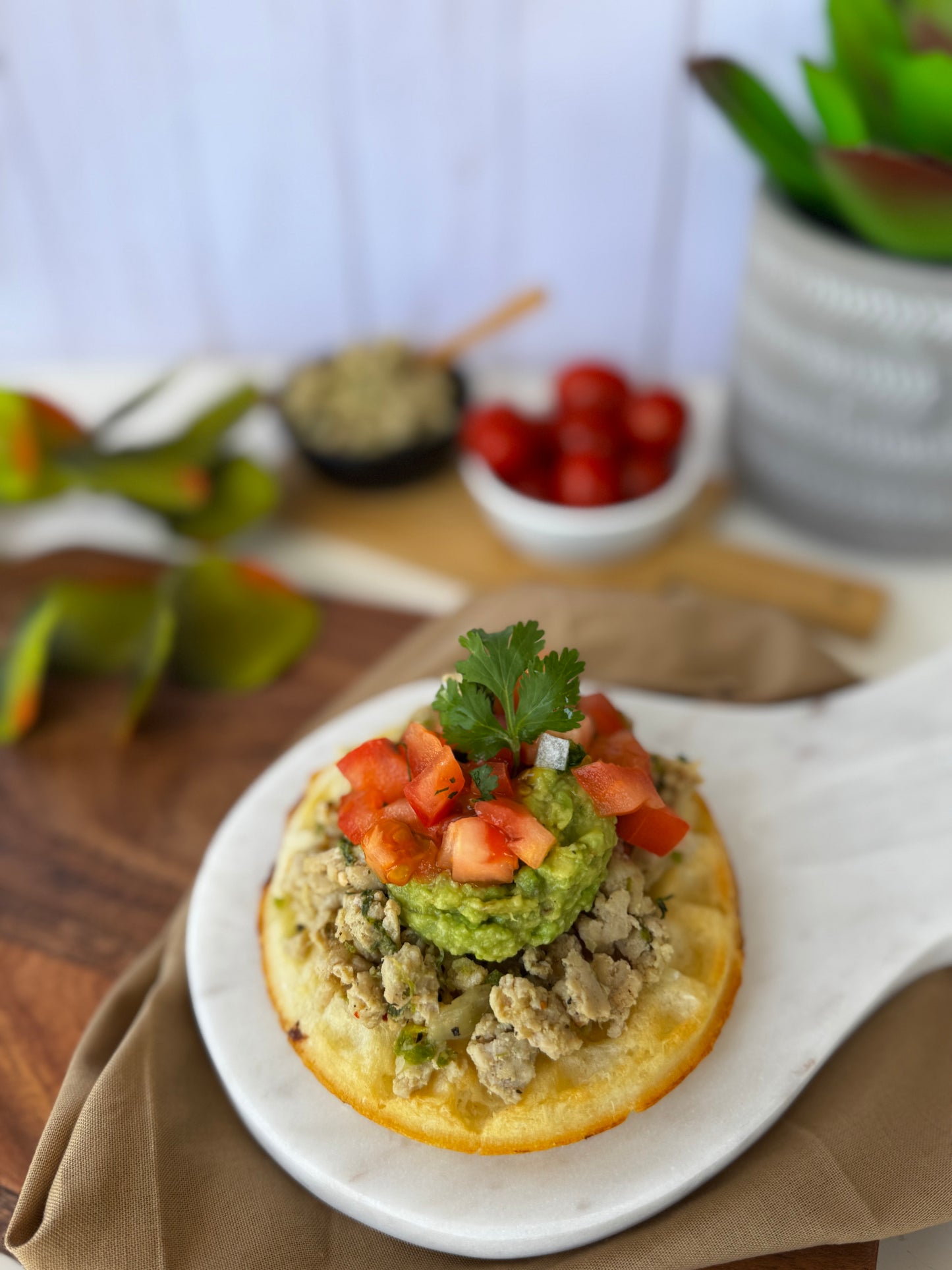 Waffles (Frozen Yuca-Cassava Waffles)