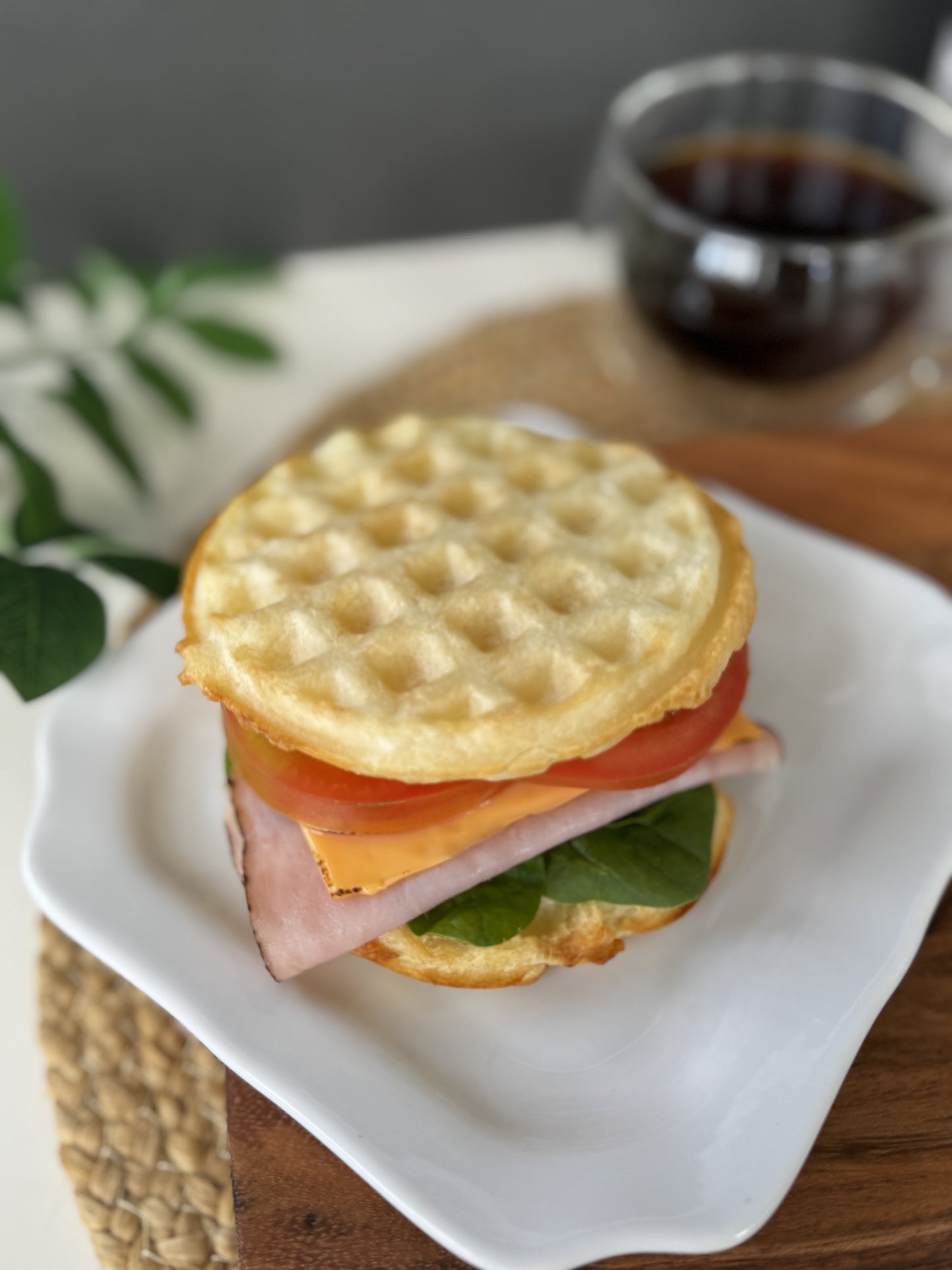 Waffles (Frozen Yuca-Cassava Waffles)
