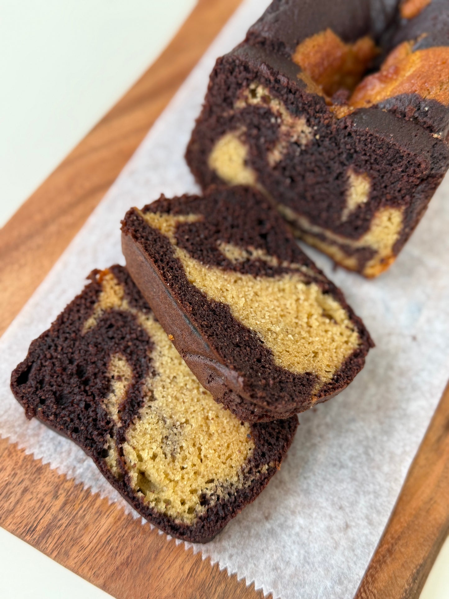 Marble Pound Cake (Lactose Free)
